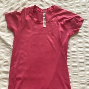 lululemon athletica Pink Short Sleeve Tee
